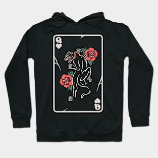 Tiger and rose Hoodie